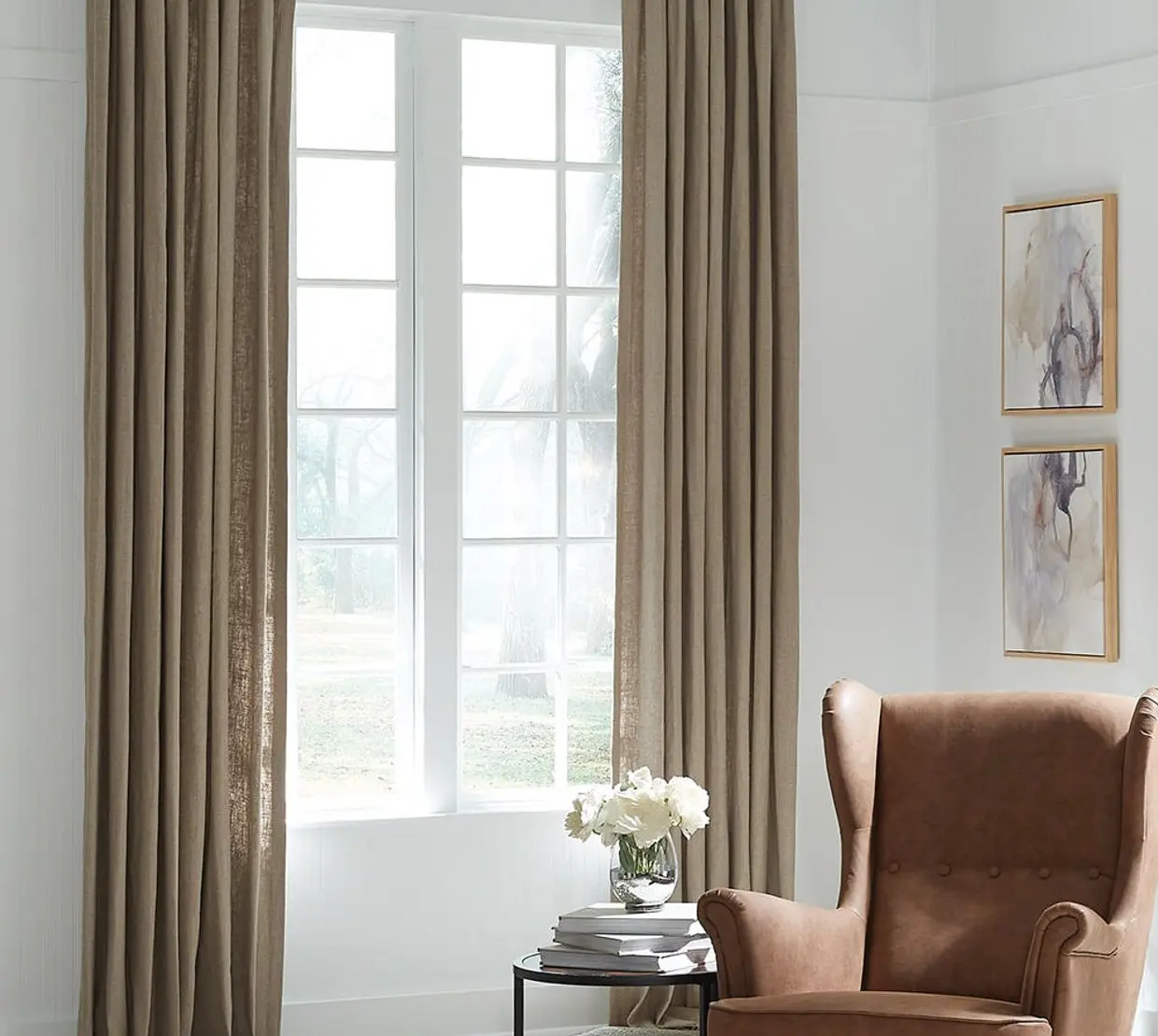 Carole Fabrics® Drapery — Living Room