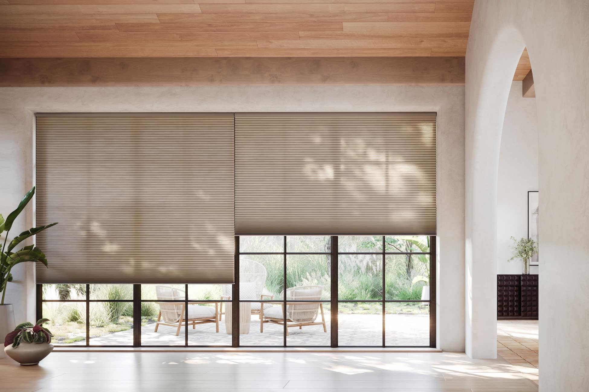 Applause honeycomb cellular shades