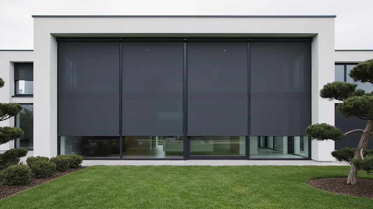 Outdoor Solar Shades — Patio