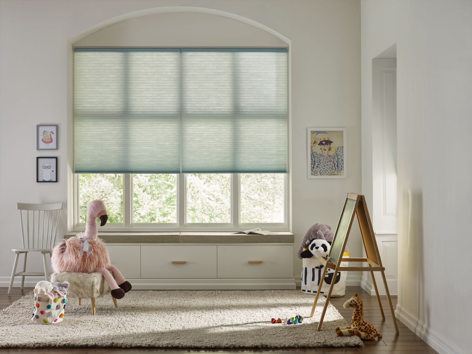 Applause® Honeycomb Shades — Living Room