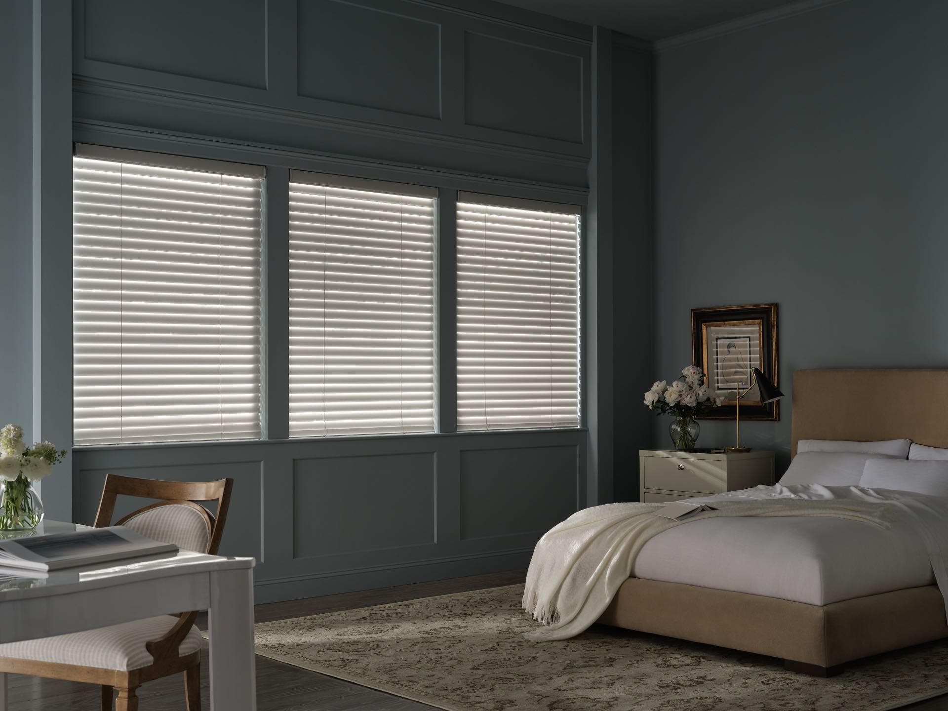 Aria™ Soft Blinds — Dining Room