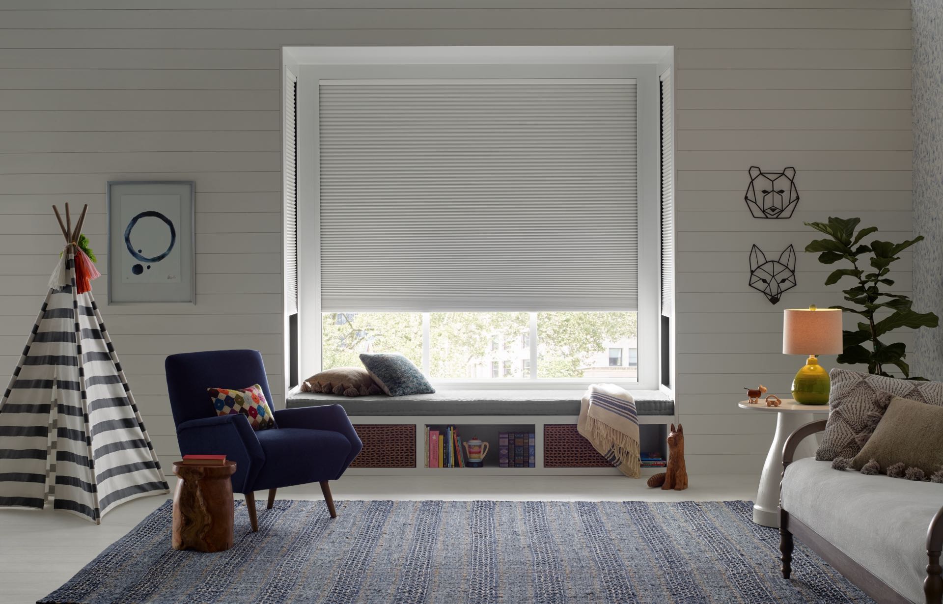 Duette® Honeycomb Shades — Bedroom
