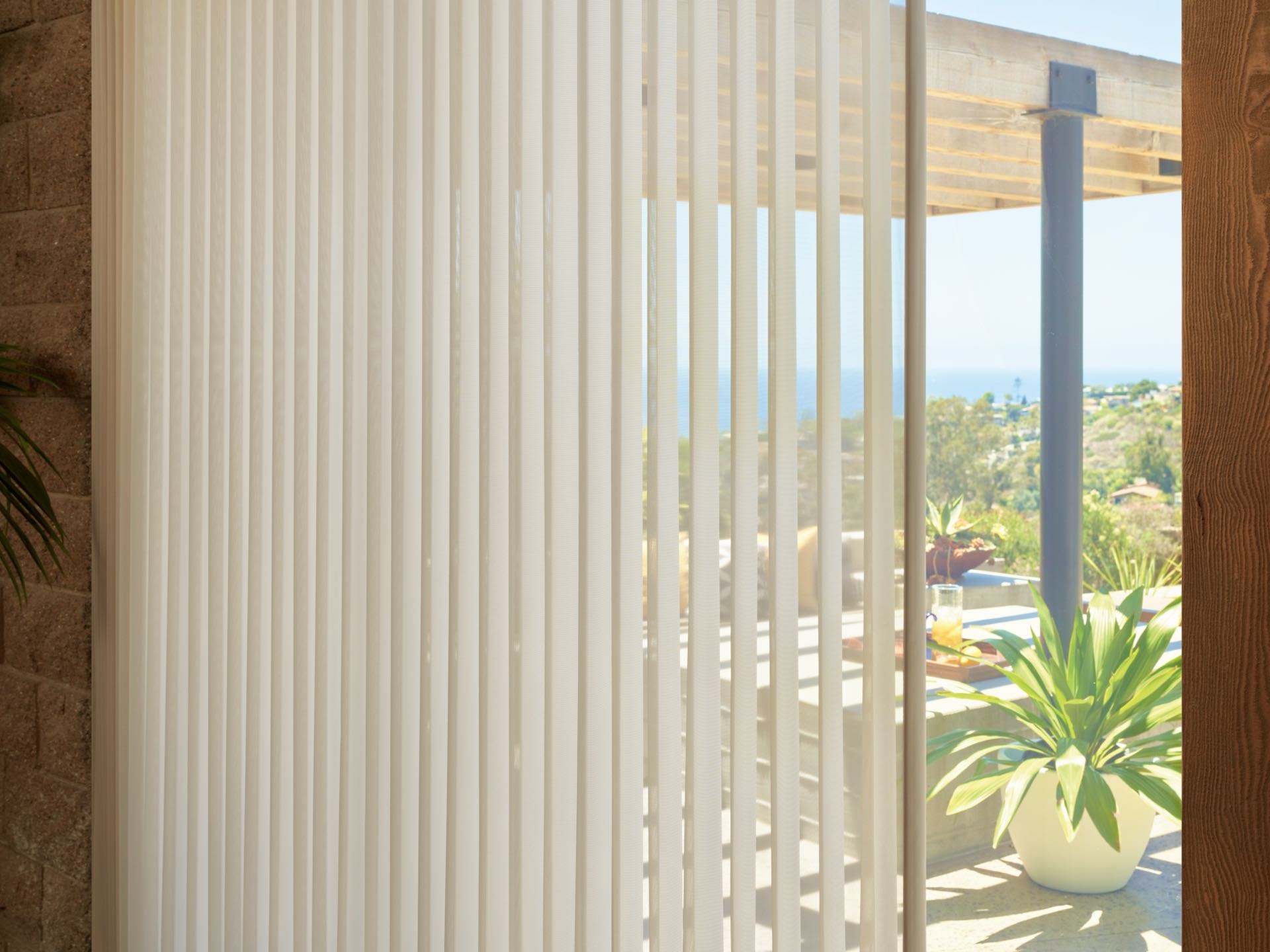 Luminette® Privacy Sheers — Dining Room