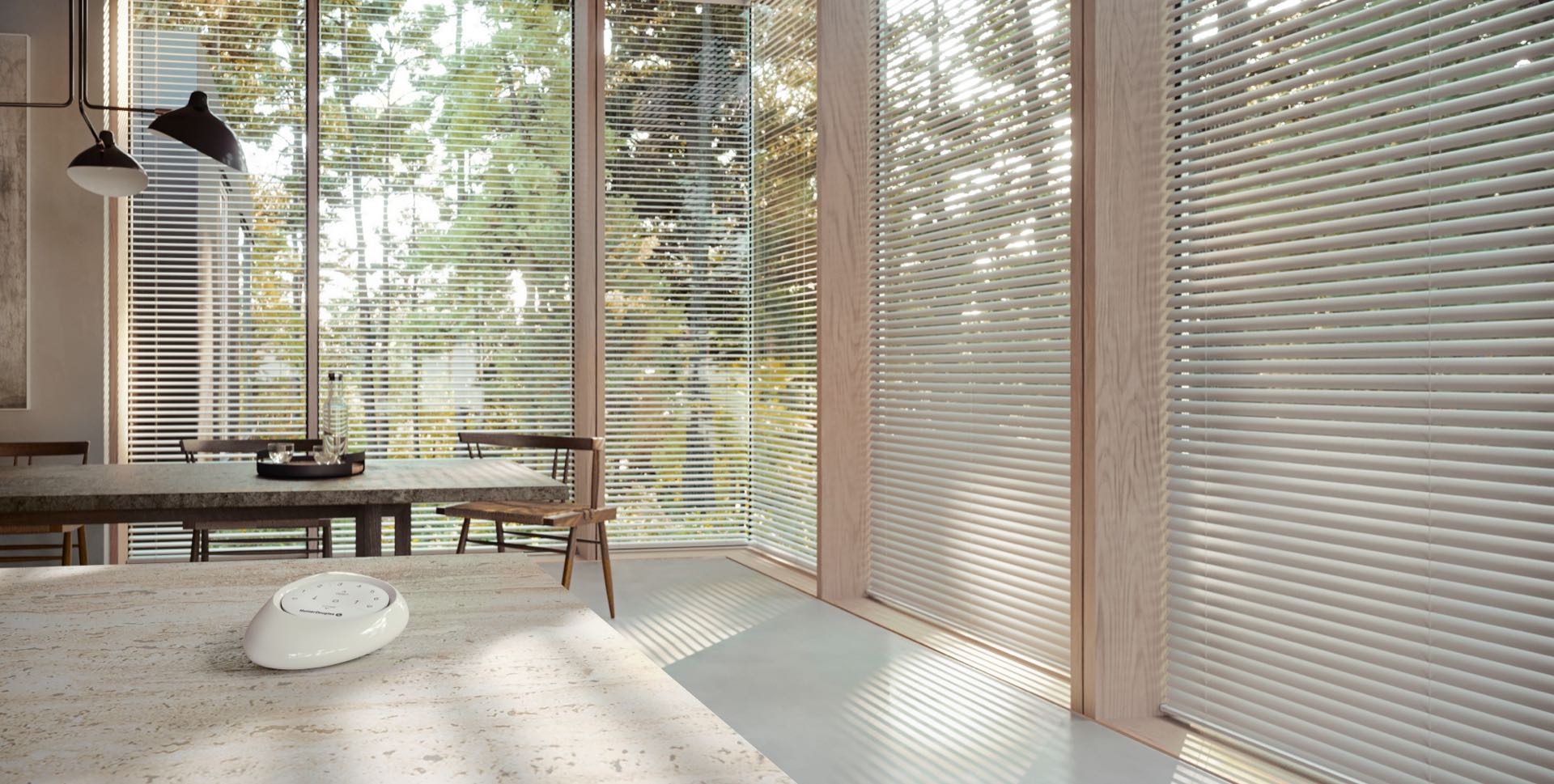 Modern Precious Metals™ Blinds — Bedroom