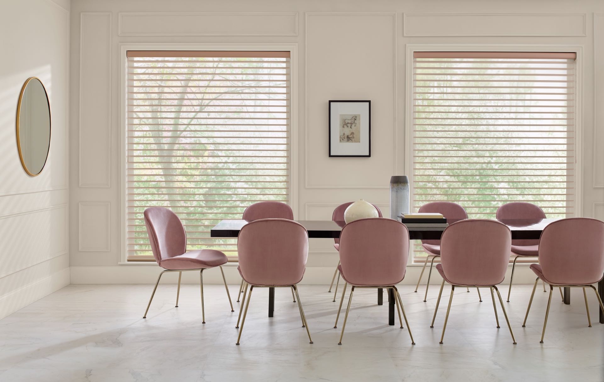 Nantucket™ Window Shadings — Living Room