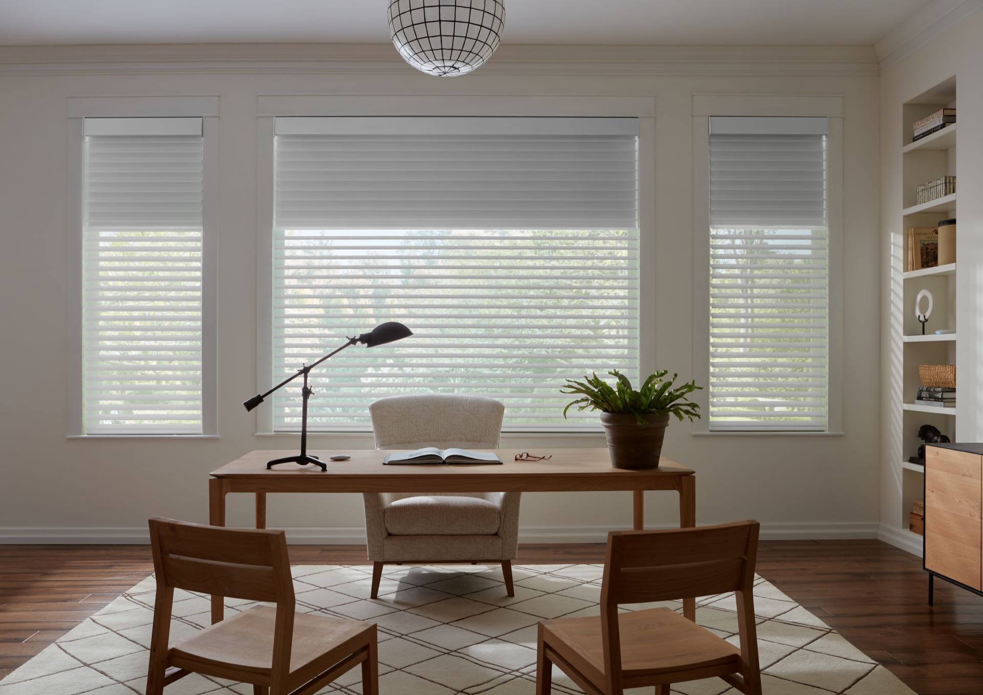 Nantucket™ Window Shadings — Living Room