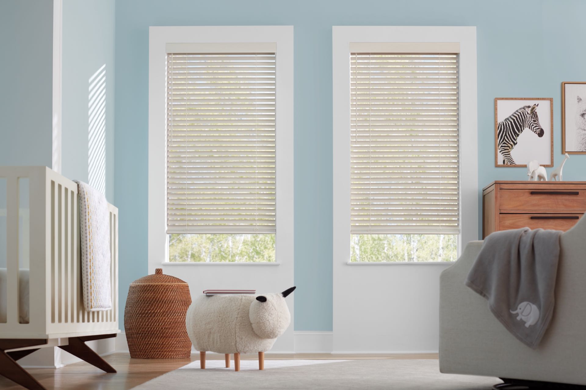 Parkland® Wood Blinds — Dining Room