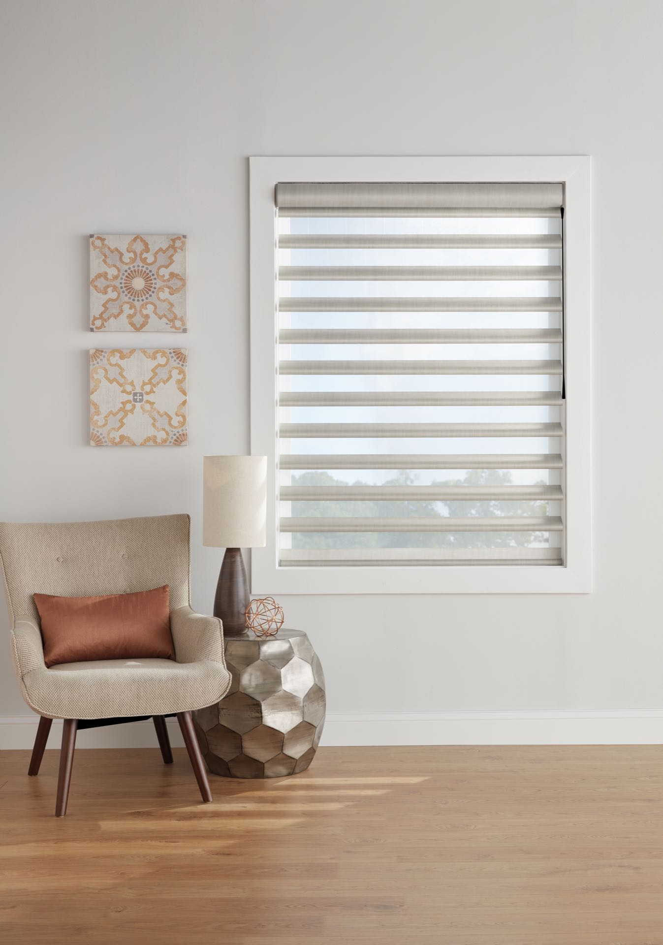 Pirouette® Window Shadings — Bedroom