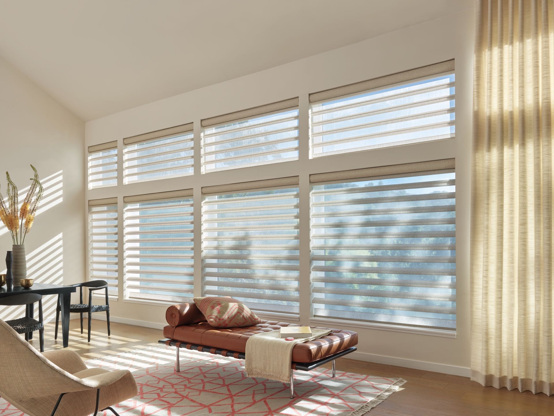 Pirouette® Window Shadings — Living Room